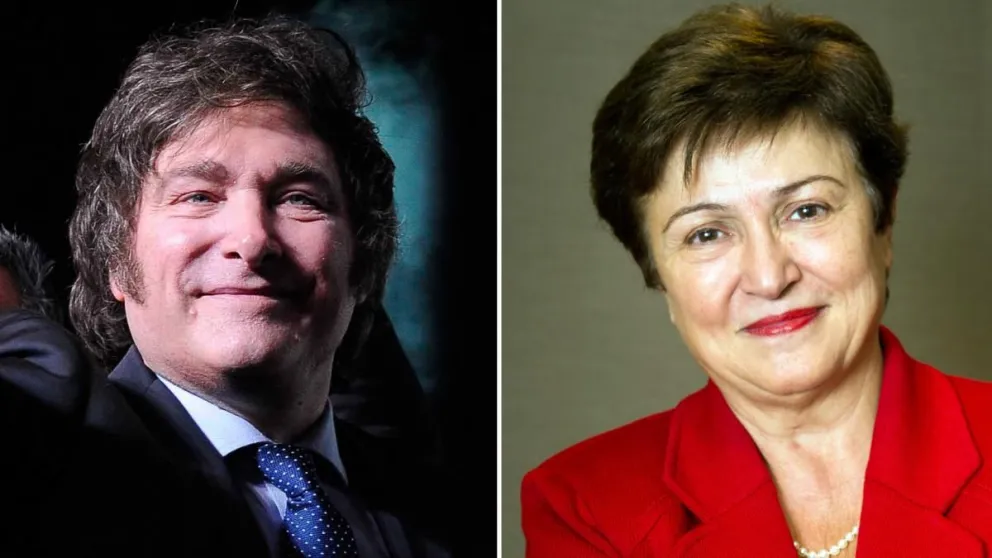 Confirmado: Javier Milei se reunirá con la titular del FMI en Davos