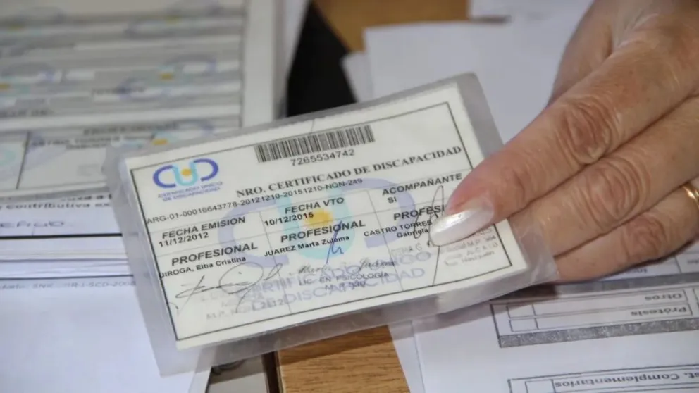 Se extiende la vigencia del Certifificado Único de Discapacidad durante todo 2024