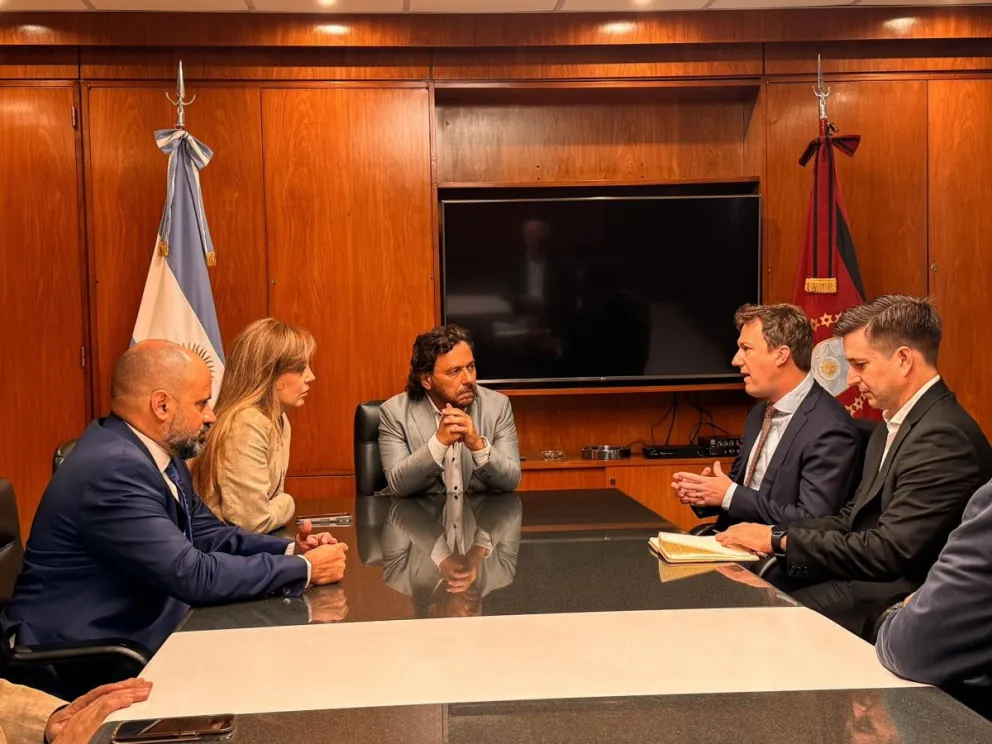 Gustavo Sáenz recibió a directivos de la empresa norteamericana a cargo del proyecto minero Taca Taca