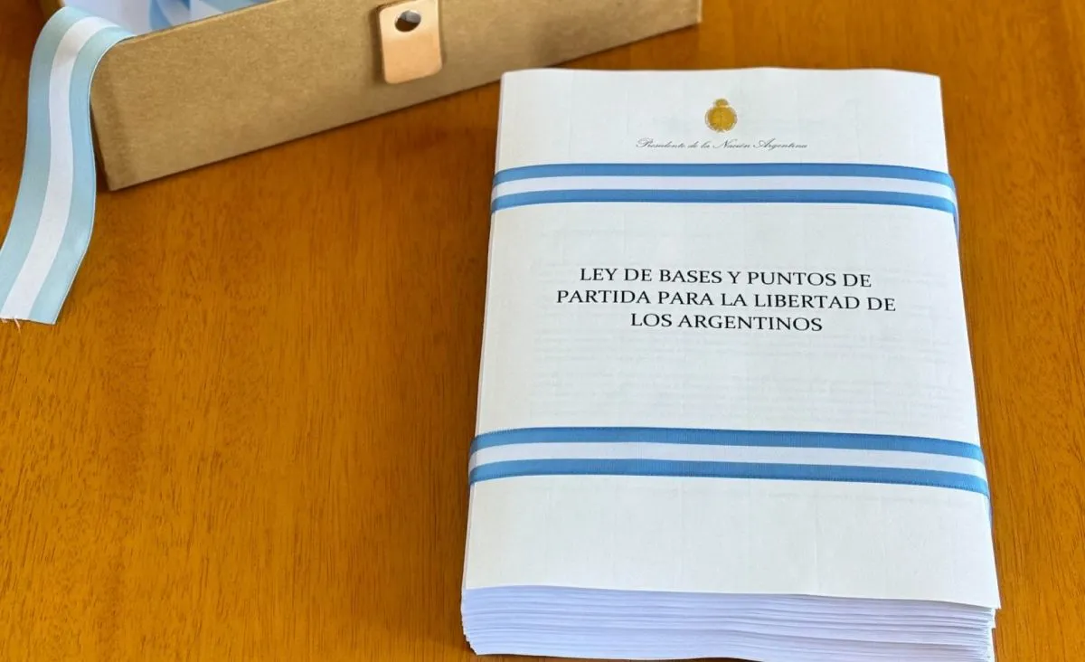 Ley de Bases y Puntos de Partida para la Libertad de los Argentinos