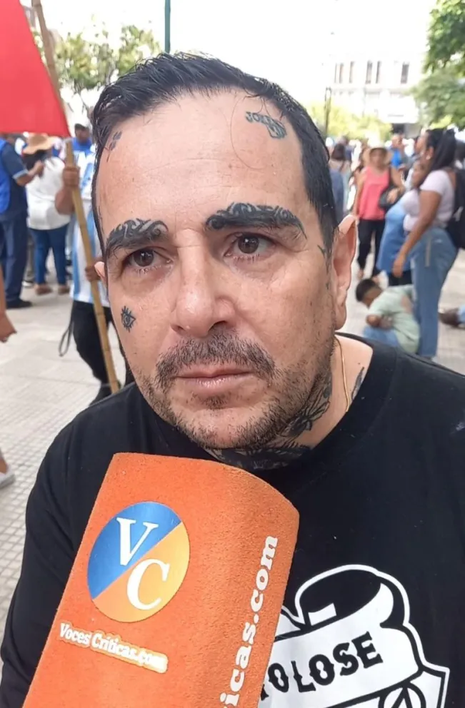 |Paro del 24 E en Salta| Santiago Pedroza: “No van a alcanzar los helicópteros para sacar a Milei de Casa Rosada”  