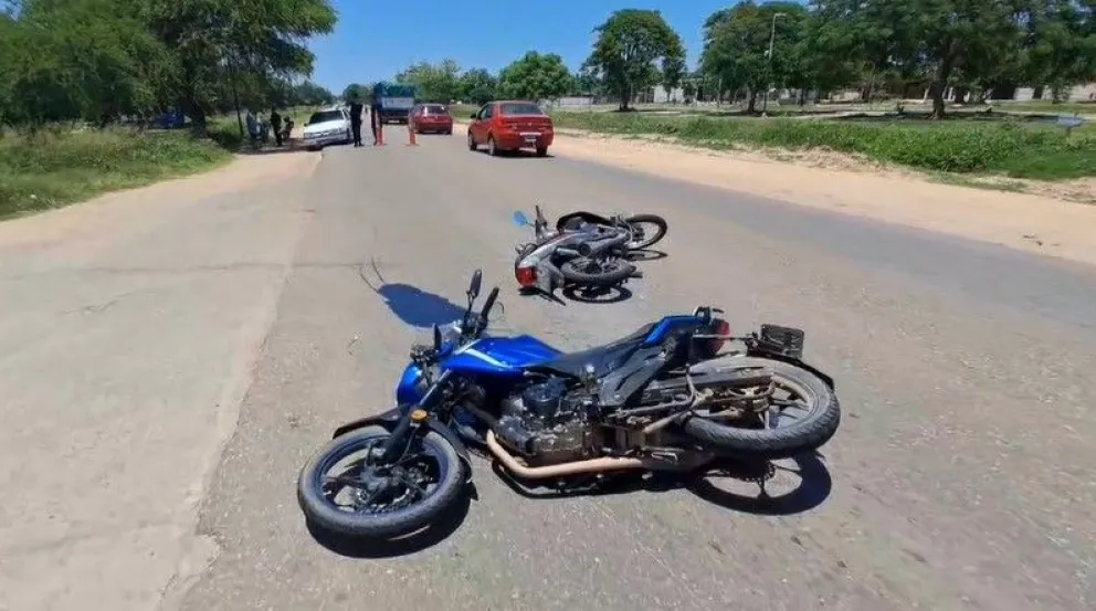 Violento choque entre dos motociclistas en la ruta 34: uno de ellos quedó hospitalizado