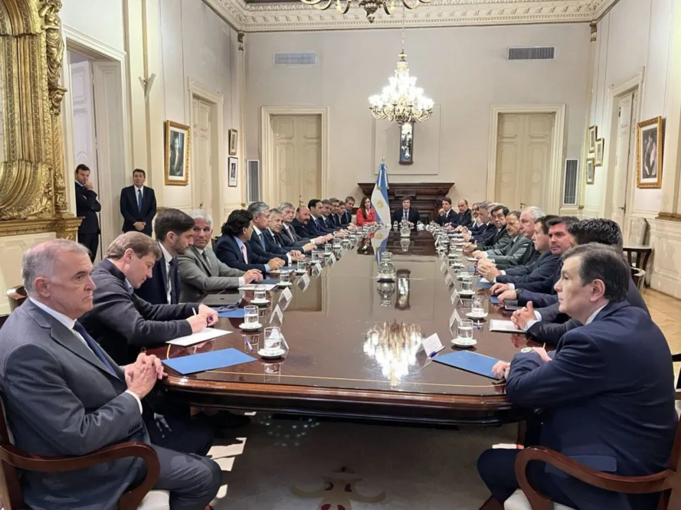 Se destraba la Ley Ómnibus tras la reunión de Guillermo Francos con los gobernadores