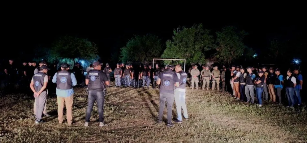 Megaoperativo en Orán: allanaron once casas y detuvieron a tres personas por un asesinato