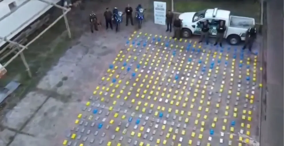 Impresionante golpe al narcotráfico: se secuestraron 628 kg de cocaína en Libertador General San Martín