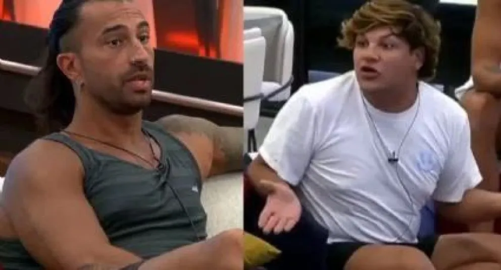 Feroz pelea entre Emmanuel Vich y Lisandro Navarro en Gran Hermano: gritos, quejas y malas decisiones