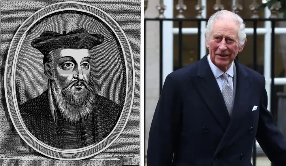 Las impactantes profecías de Nostradamus acerca del futuro del rey Carlos III: esto le depara