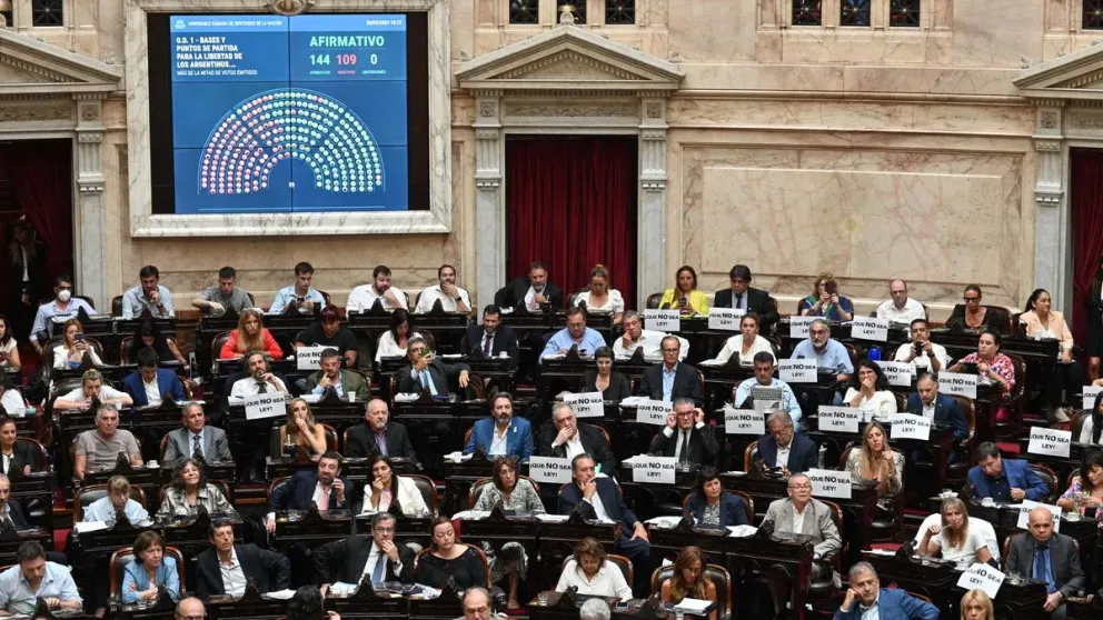 Ley Ómnibus: el Gobierno logró aprobar las seis emergencias propuestas en el artículo 1