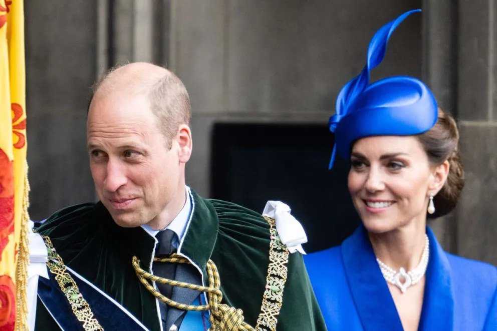 Mira cómo reprendió Kate Middleton al príncipe Guillermo en público: video