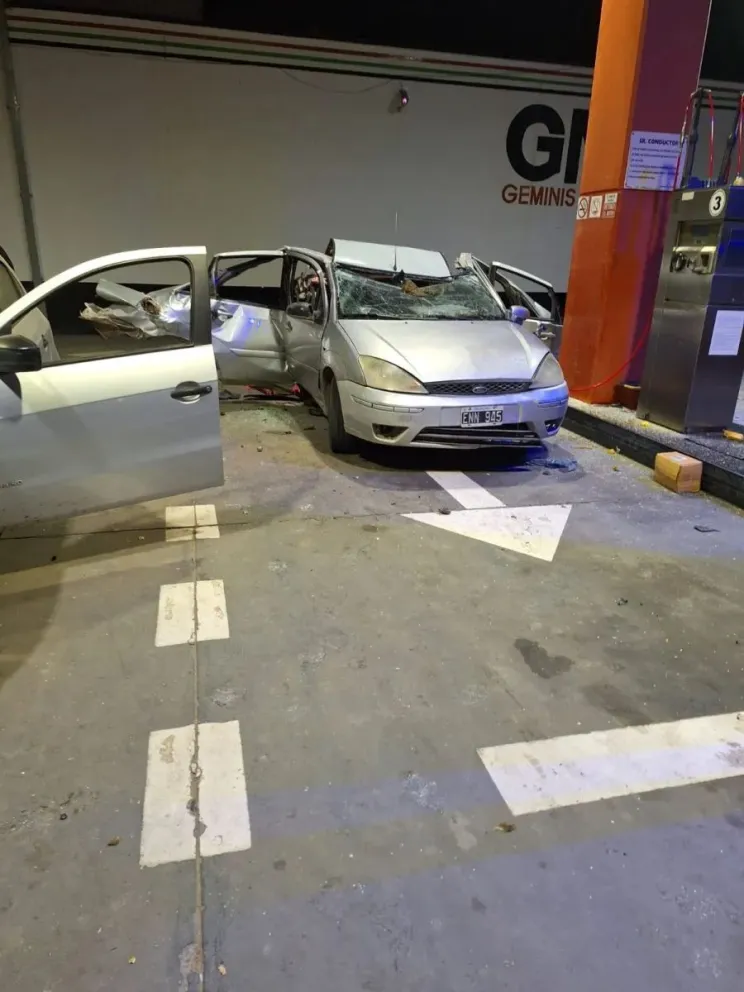 Quién es la mujer que transportaba droga en el auto que explotó en una estación de GNC en Orán