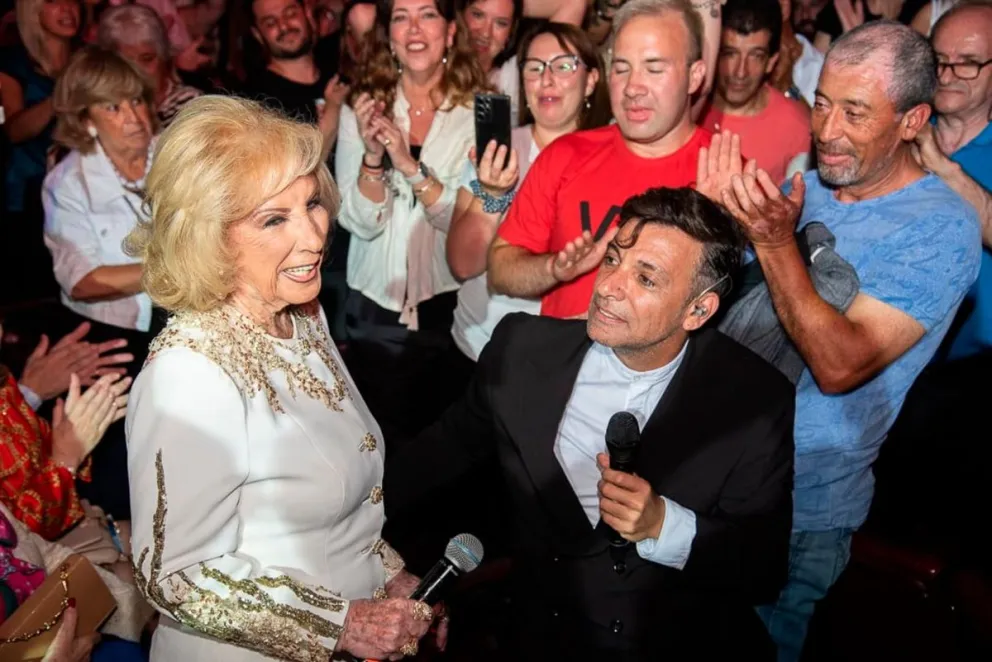 La incómoda pregunta de Mirtha Legrand a Martin Bossi sobre Fátima Florez: “¿te llevas…?”
