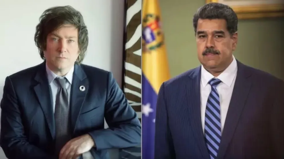Nicolás Maduro llamó "bandido" a Javier Milei y asegura que se robó un avión de Venezuela