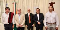Gustavo Sáenz recibió al embajador de la India para profundizar la agenda bilateral