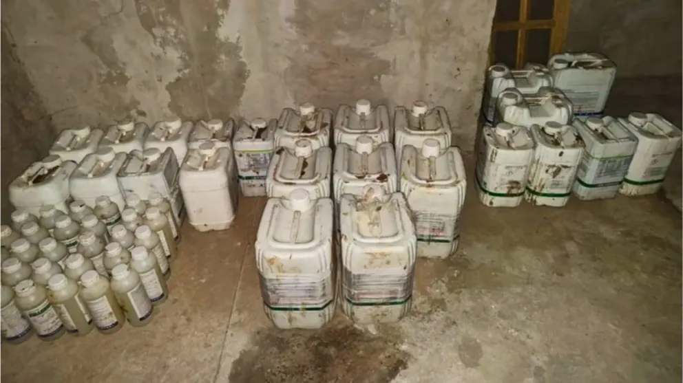 Robo millonario en una finca salteña: se llevaron 70 litros de agroquímicos en una Amarok