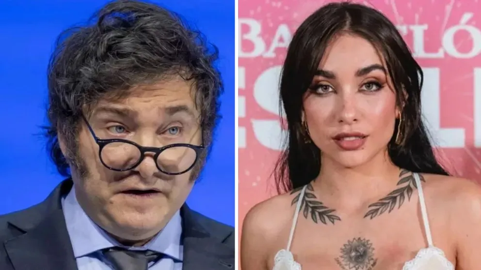 Tras las críticas a Lali Espósito, Javier Milei ahora cargó contra María Becerra