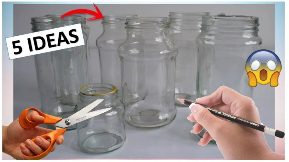 No tires los envases de vidrios: en pocos minutos podés crear esta elegante  y hermosa lámpara