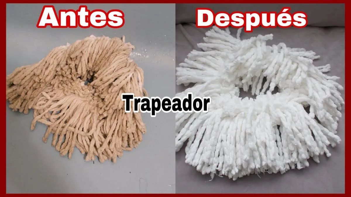 TRUCOS PARA LIMPIAR TRAPEADOR