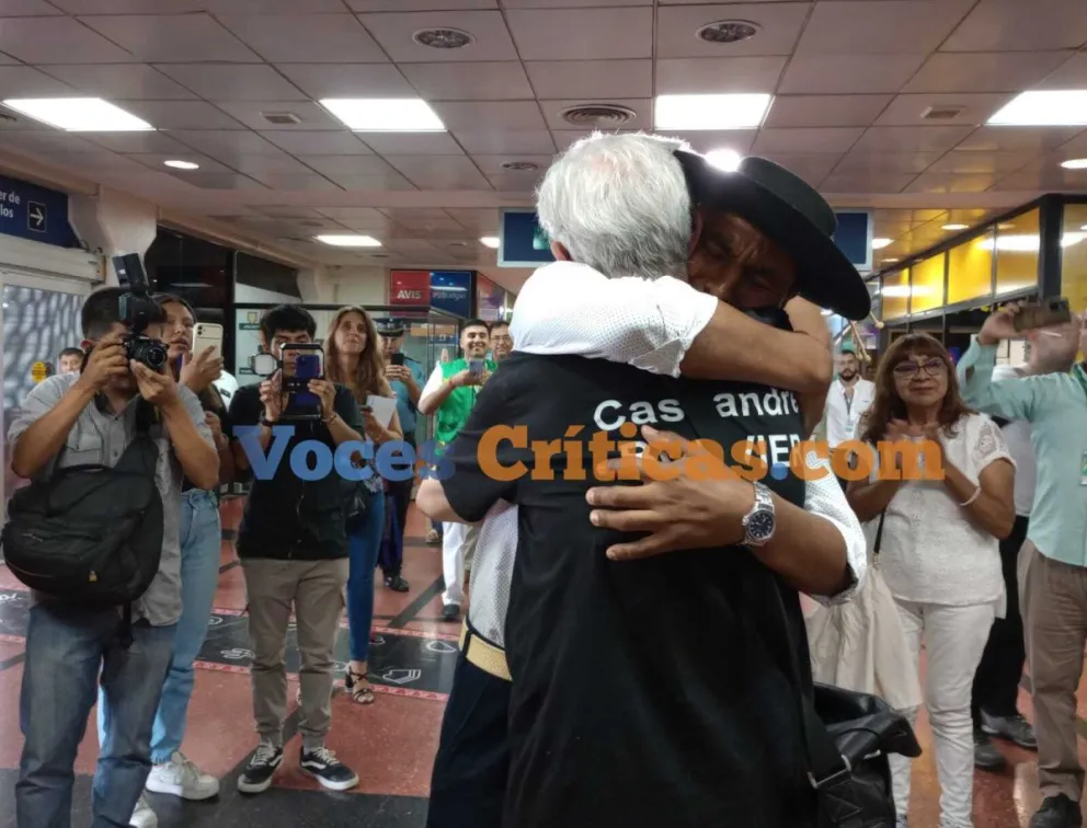 Turistas francesas: la palabra de Santos Clemente Vera antes de su emotivo reencuentro con Michel Bouvier