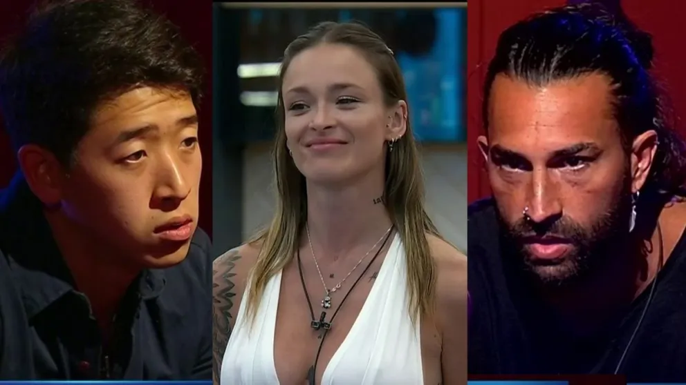 Tras el grito en la casa de Gran Hermano: Agostina promueve la ruptura entre Martín y Lisandro