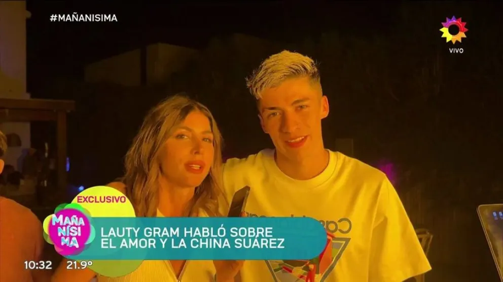 China Suárez-Lauty Gram