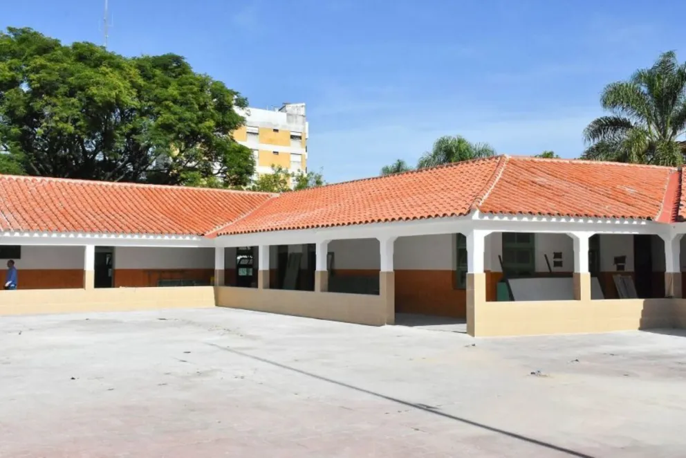 Con una inversión de 55 millones, quedó lista la refacción de la escuela Indalecio Gómez