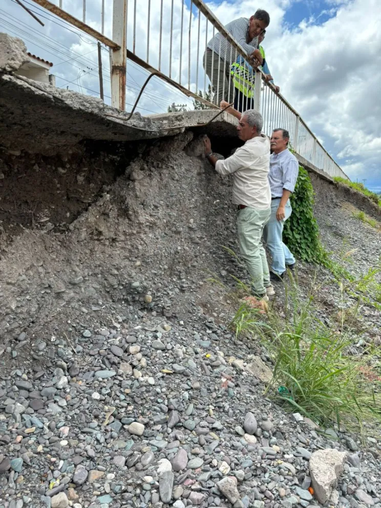 Se cae a pedazos: cortes de tránsito en la zona del Canal Yrigoyen por peligro de derrumbe