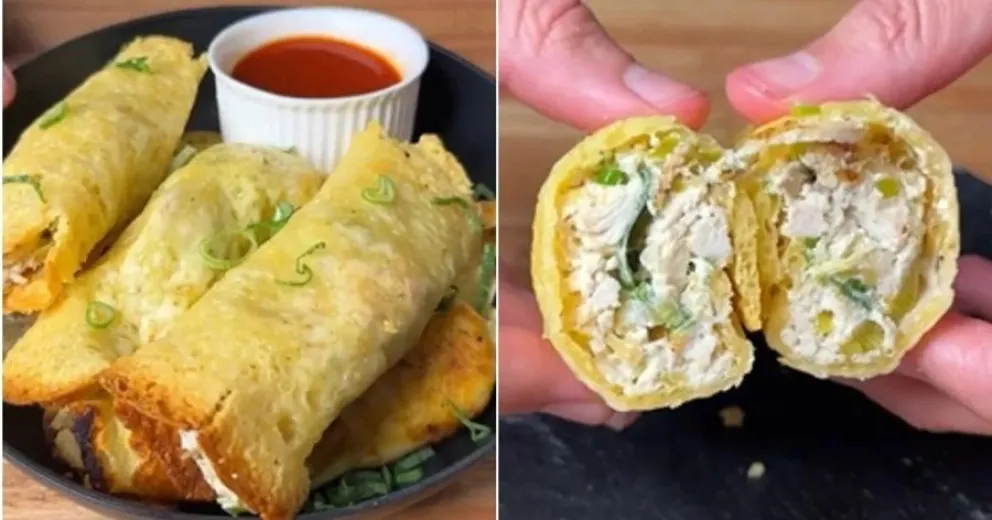 receta-rollitos de queso y pollo