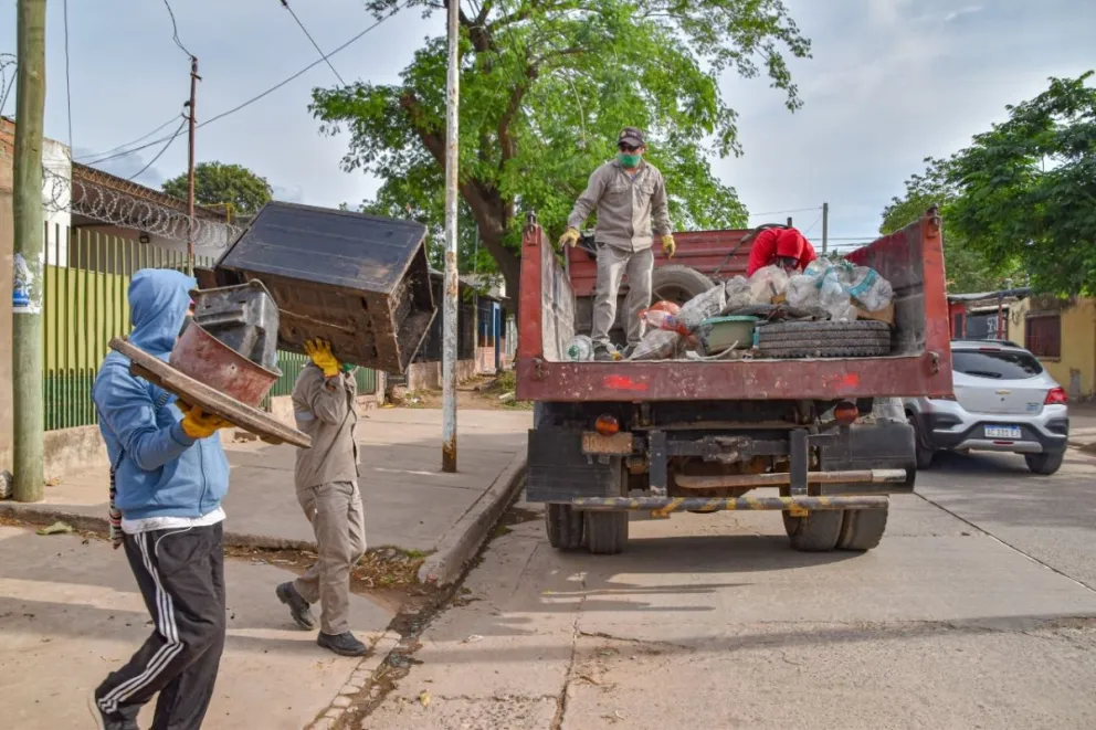 Tartagal continúa con su plan de lucha contra el dengue: se llevó adelante la fase 7 de descacharrado