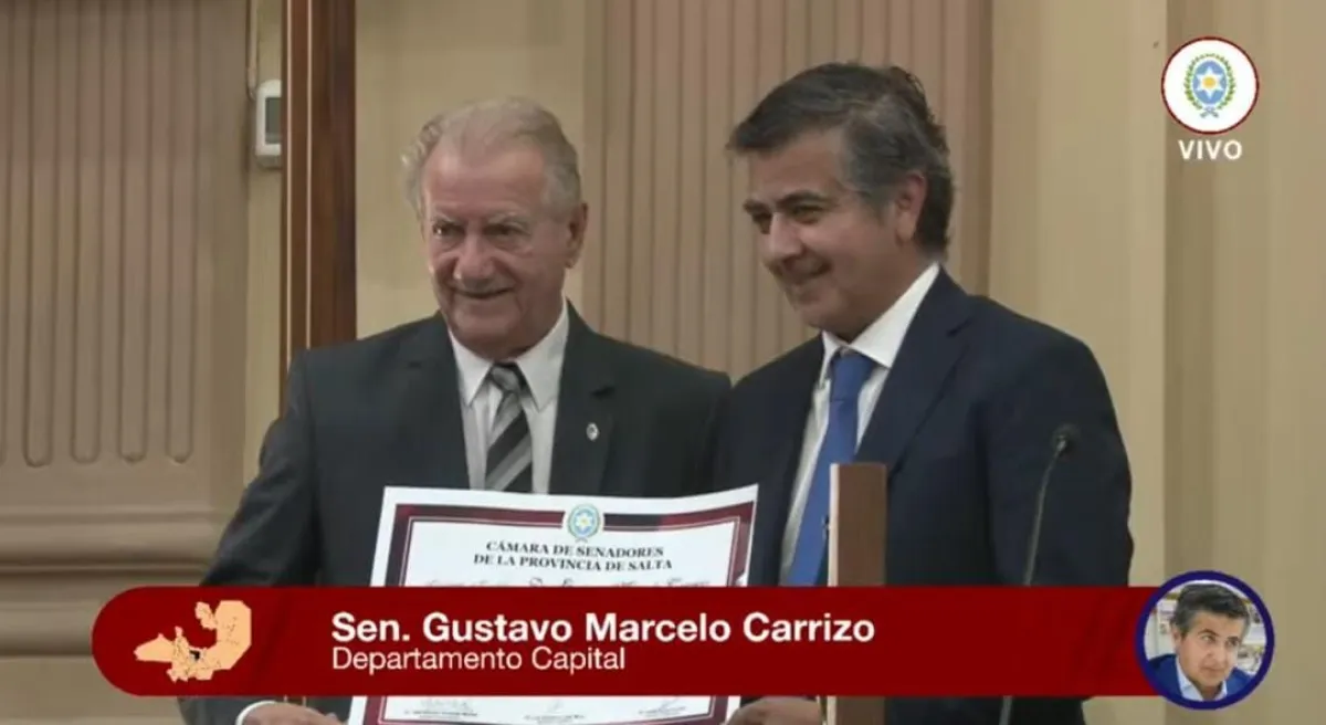 Gustavo Carrizo asumió como senador por la Capital 