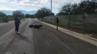 Un joven motociclista murió durante un brutal accidente en Cafayate