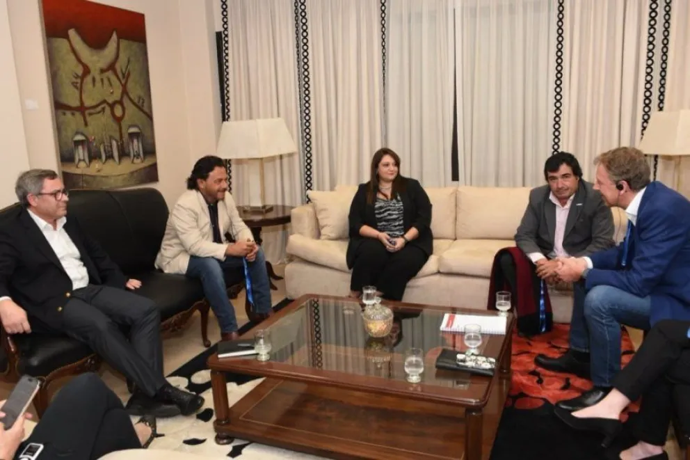La minera Río Tinto le presentó a Gustavo Sáenz su proyecto de construcción para la planta Rincón Litio