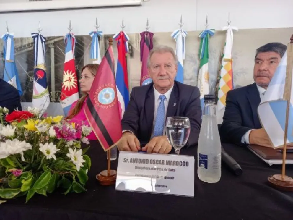 Antonio Marocco junto a vicegobernadores del NOA y NEA repudiaron la violencia en Santa Fe 