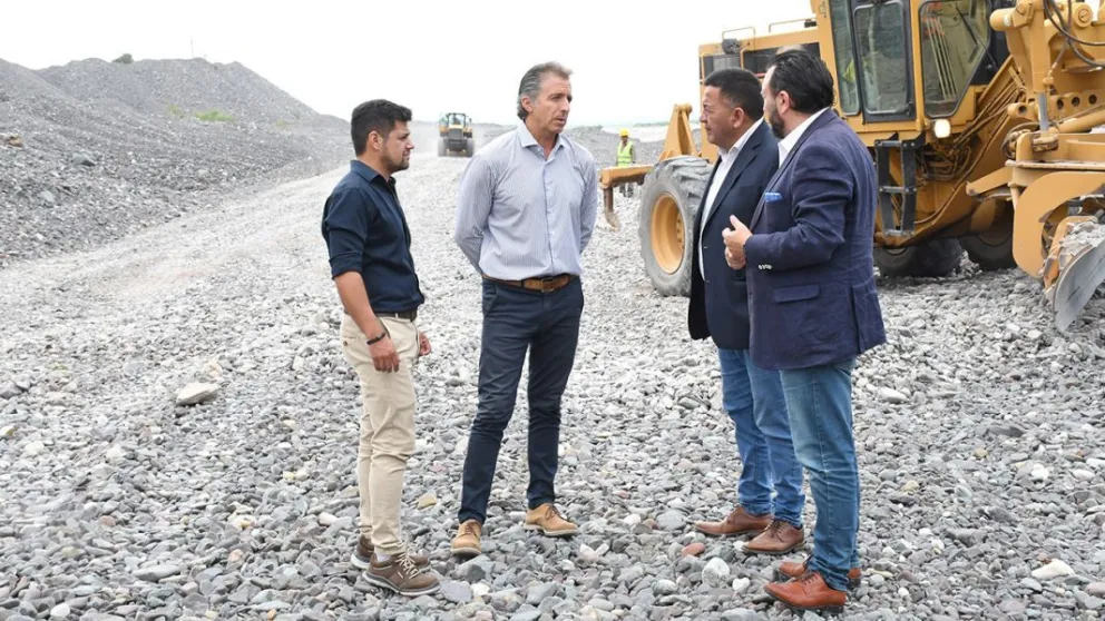 Avanza la construcción del Bypass vial de Campo Quijano
