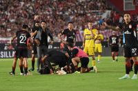 Se suspendió el partido de Estudiantes de La Plata vs Boca Juniors: un jugador fue trasladado de urgencia