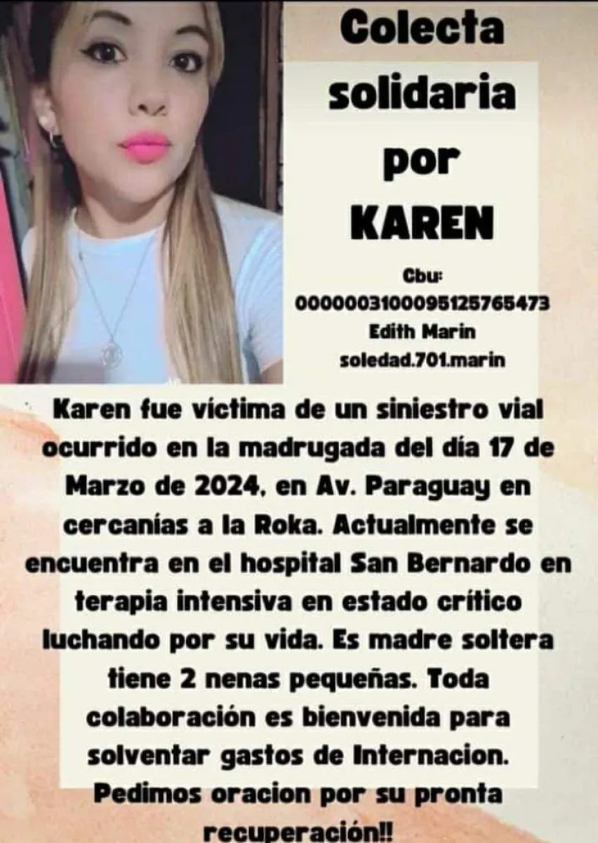 Campaña solidaria por Karen 