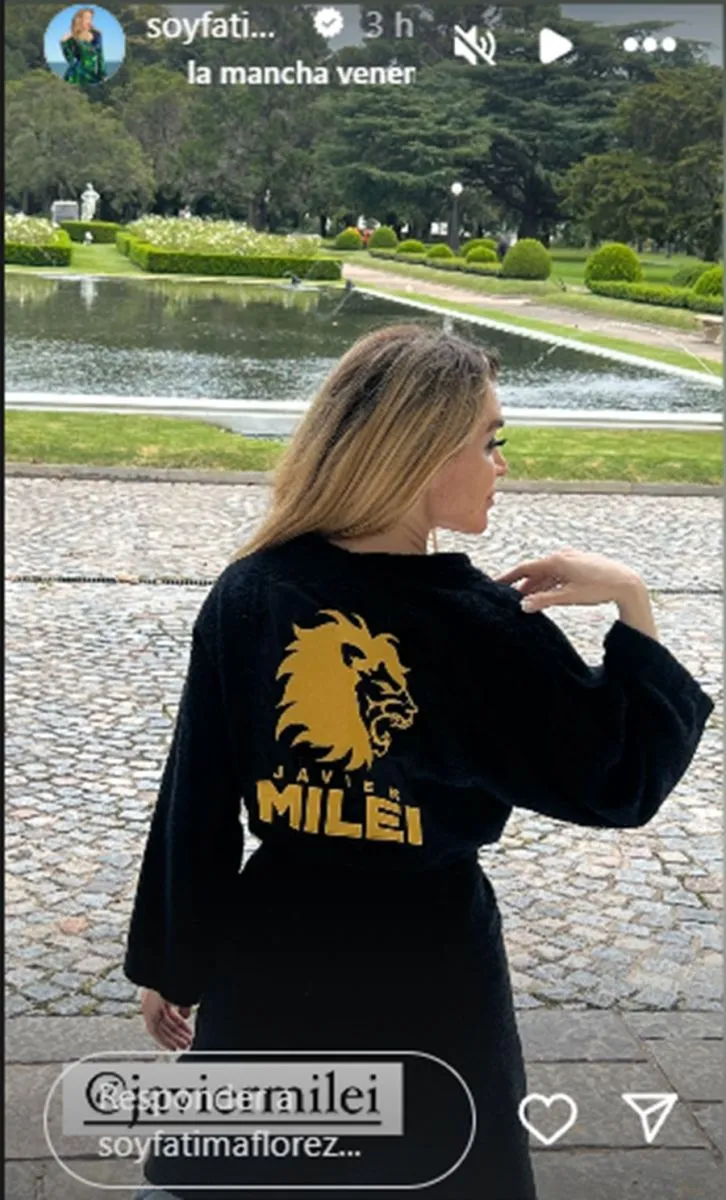 F&aacute;tima Fl&oacute;rez-Javier Milei