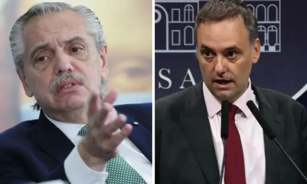 Cruce en redes: el posteo de Alberto Fernández que respondió Manuel Adorni
