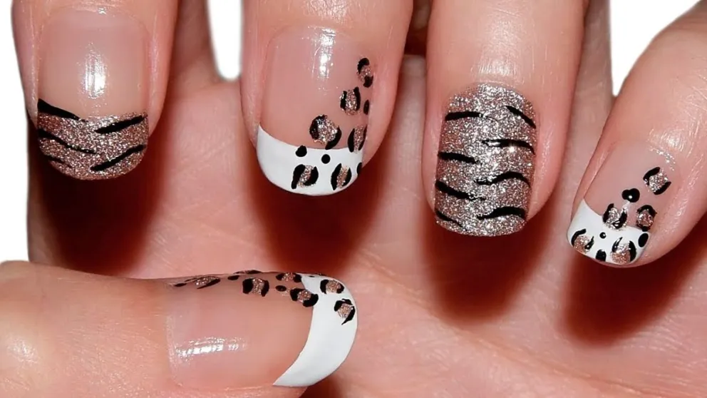Conocé el fabuloso Nail Art francés para otoño: fusionando lo clásico con lo salvaje