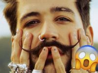 Camilo Echeverry sorprendió a sus fans con una imagen de su bigote al natural, así luce