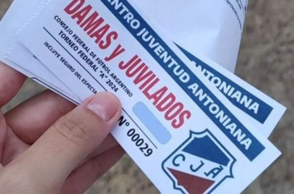 Damas y “Juvilados”: Juventud Antoniana y un detalle en las entradas para el partido de esta noche 