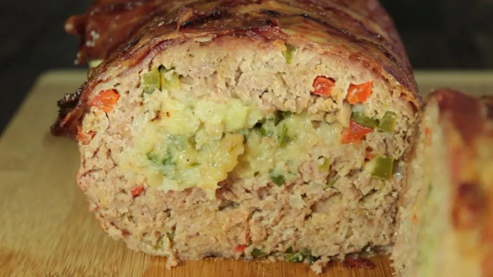 receta-rollo de carne picada