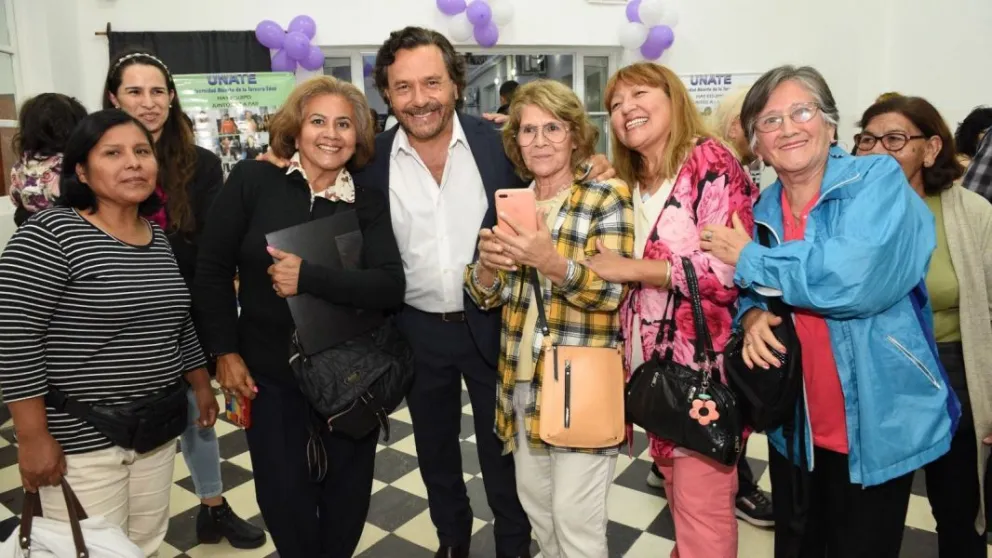 Gustavo Sáenz inauguró las obras de ampliación y refacción que se realizaron en la UNATE