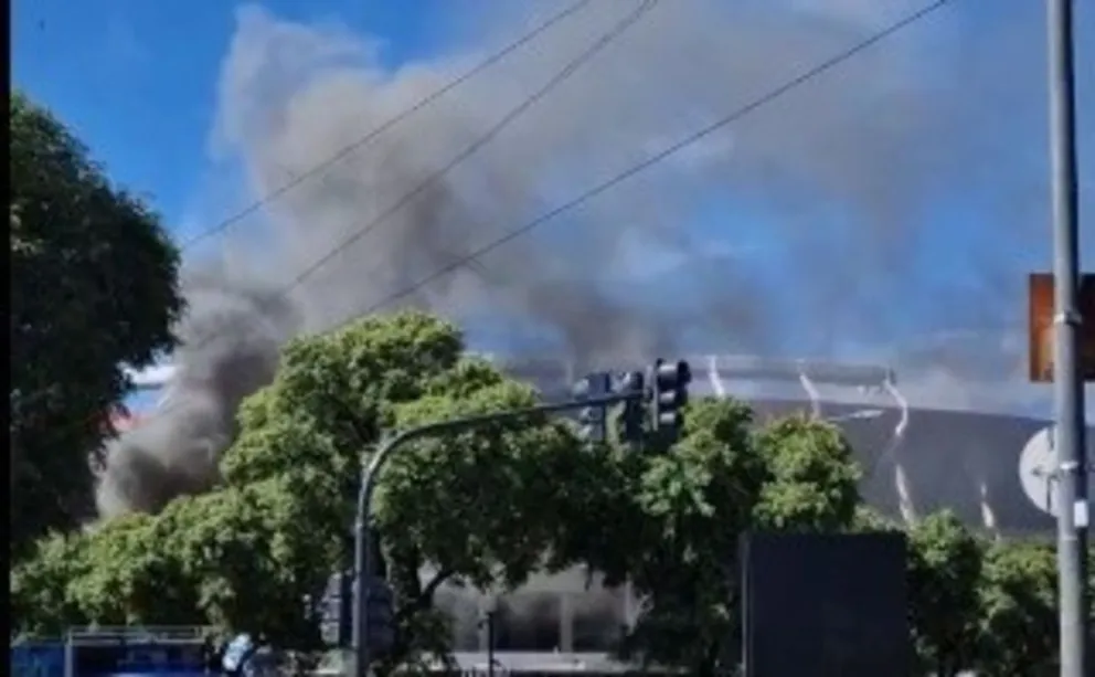 Incendio en el estadio de River Plate a horas del show de María Becerra