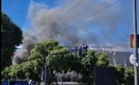 Incendio en el estadio de River Plate a horas del show de María Becerra