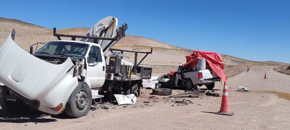 Brutal choque en la Ruta 51: un salteño fue trasladado en código rojo