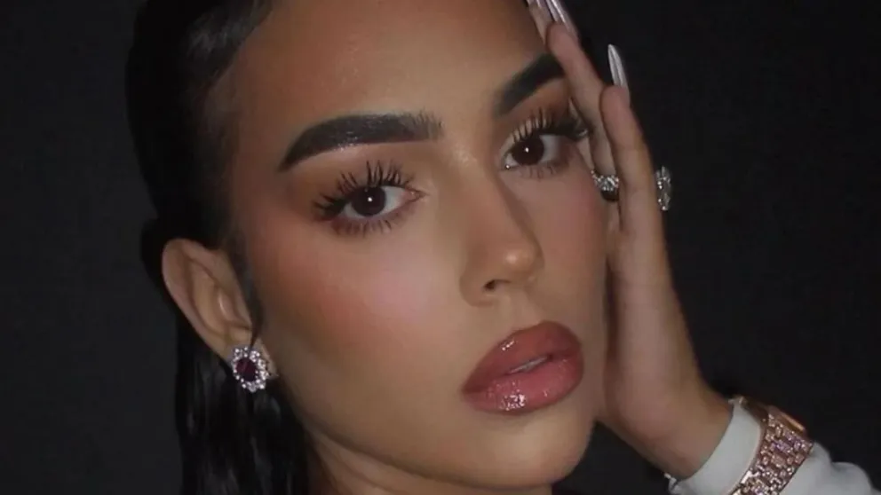 Georgina Rodríguez luce un traje de baño de lentejuelas y ha causado sensación en las redes