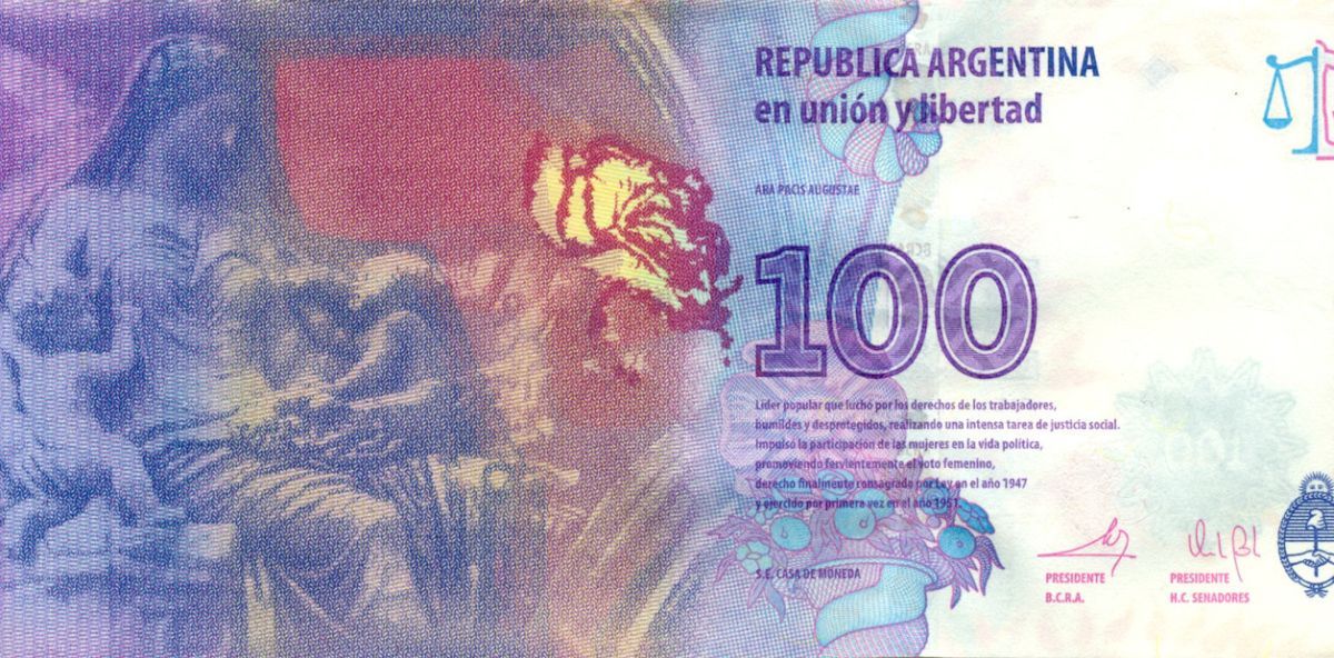 Descubrí cuánto dinero podés ganar con estos billetes de 100 pesos con errores de impresión