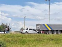 Brutal choque en cadena en Circunvalación Oeste: una ambulancia del IMAC está involucrada