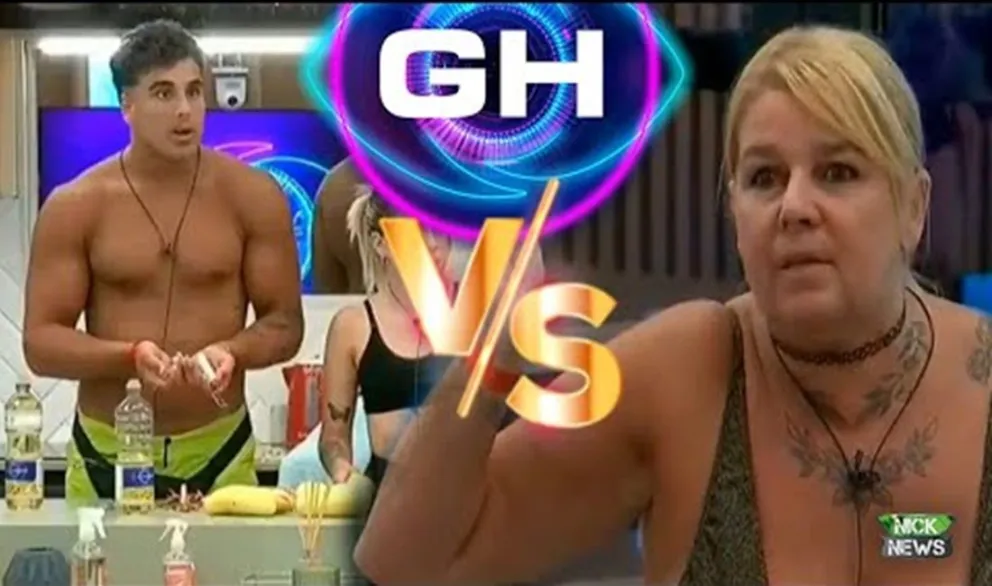 Los impactantes gritos en Gran Hermano de Virginia hacia Mauro: mientras hacían la comida dejó a todos afectados