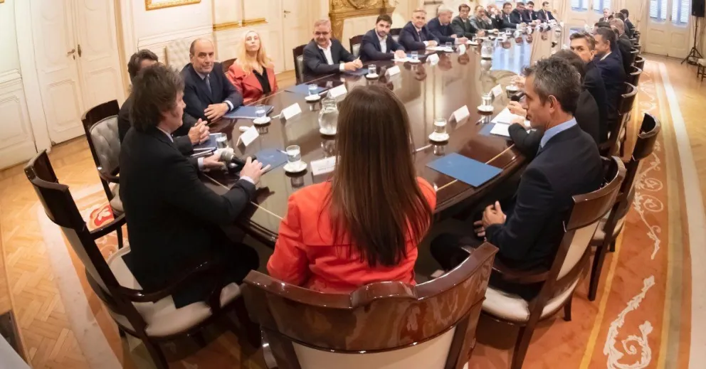 Pacto de Mayo: Gobernadores de todo el país preparan un documento para frenar a Javier Milei